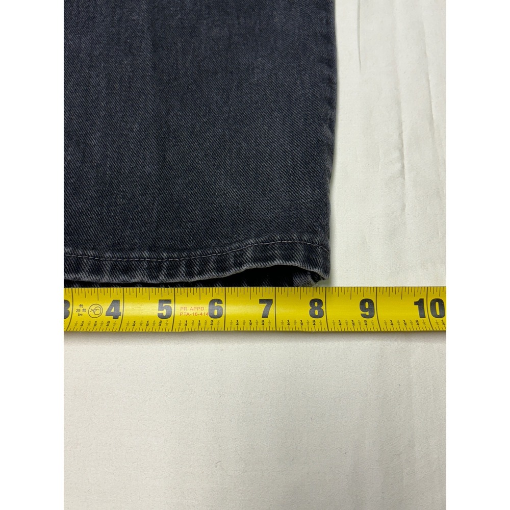 Vintage Levi Strauss 550 Mens Jeans Black Denim Relaxed Fit Size 42x32 July 2000 - Picture 15 of 15